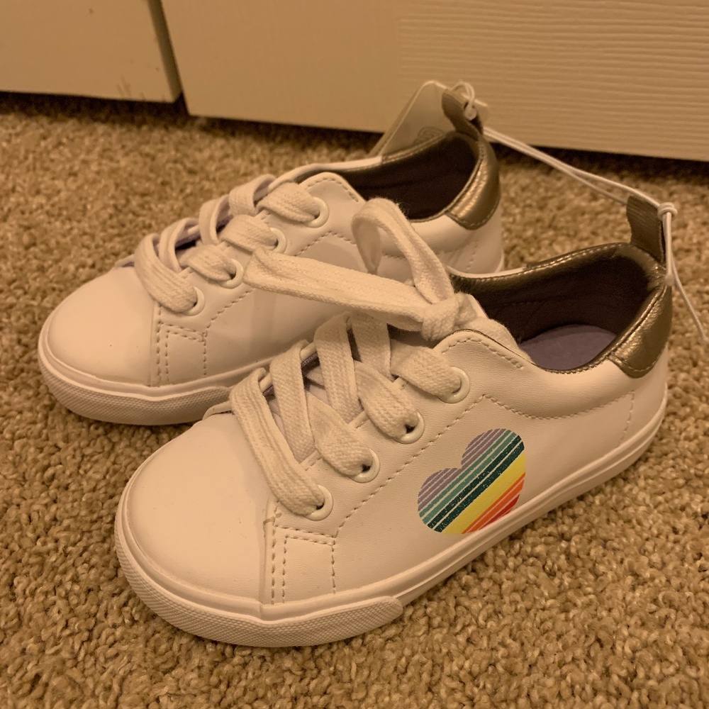 NWT rainbow shoes